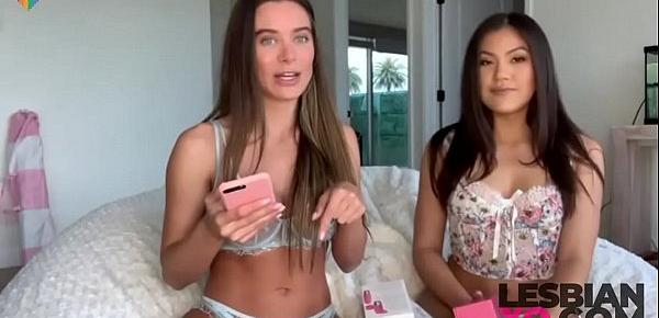  Lana Rhoades Tests Sex Toys On Petite Japanese Teen - LesbianXO.com